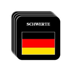  Germany   SCHWERTE Set of 4 Mini Mousepad Coasters 