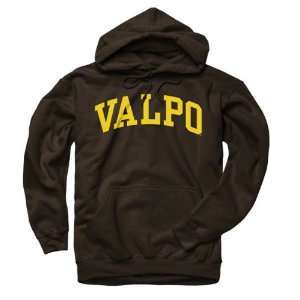  Valparaiso Crusaders Brown Arch Hooded Sweatshirt Sports 