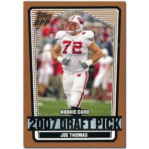  Topps 2007 Draft Picks And Prospects Cleveland Browns Joe 