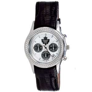Toronto Maple Leafs NHL Chronograph Dynasty Series Leather Band Watch 
