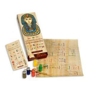   of the Pharaoh Egyptian Scribe Papyrus Paper Set