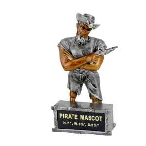  Pirate Mascot Trophy