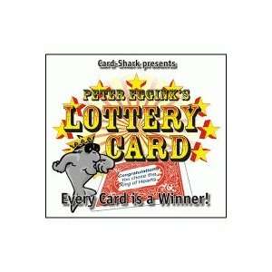  Lottery Card by Peter Eggink Toys & Games