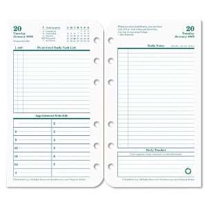  FranklinCovey Original Dated Daily Planner Refill, January 