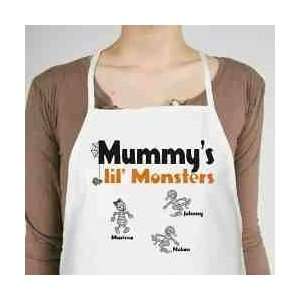  Lil Monsters Halloween Apron personalize up to 30 names 