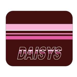  Personalized Name Gift   Daisys Mouse Pad 