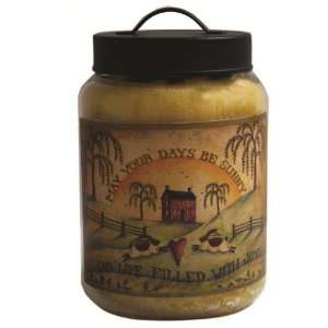 Goose Creek 2 Gallon Sugar Cookie Jar Candle with Joyful Life Folk Art