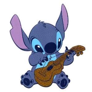 Stitch playing ukulele in Hawaii in Lilo and Stitch Movie Disney Heat 