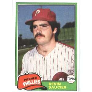  1981 Topps # 53 Kevin Saucier Philadelphia Phillie 