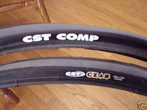 CST Czar Gray Stripe 700x23c Road Bike Tires 2ea  