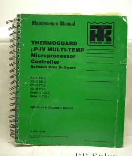 Thermo King Thermoguard uPIV Operation Diagnosis Manual  