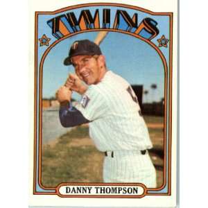   Card # 368 Danny Thompson Minnesota Twins Sports Collectibles