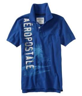 Awesome graphic logo polos featuring elaborate screenprinting and 
