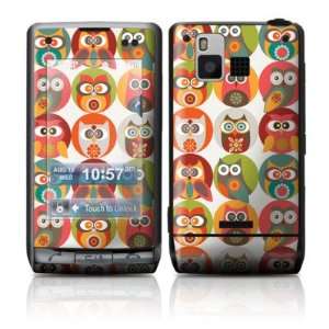  Owls Family Design Protective Skin Decal Sticker for LG Dare 