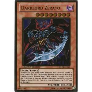    Yugioh Gold Series 4 Darklord Zerato Ultra Rare Toys & Games