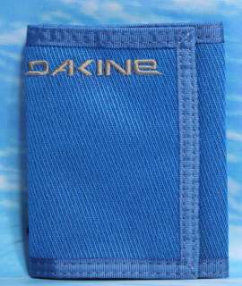 DAKINE Mens Boys Surf Wallet Electric Blue ID Tri Fold Card Holder 