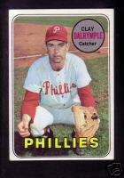 1969 Topps Baseball #151 Clay Dalrymple (Phillies) EXMT  