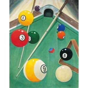  David Lingwood   Billiards I Canvas