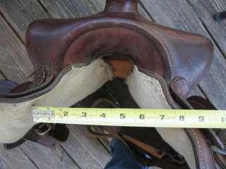 Used Western Saddle 15 Full Quarter Horse Bars, leather  