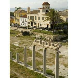  Ionic Columns at the Roman Agora in Athens Photographic 