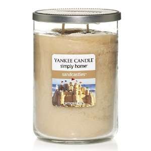   Candle simply home Sandcastles 22 oz. Jar Candle