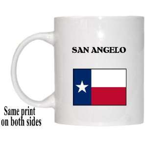  US State Flag   SAN ANGELO, Texas (TX) Mug Everything 
