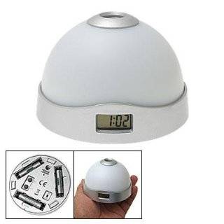 Projection Alarm Clock with 7 Color Mood Changing Light