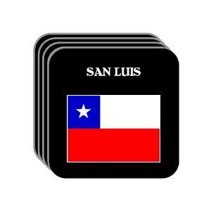  Chile   SAN LUIS Set of 4 Mini Mousepad Coasters 