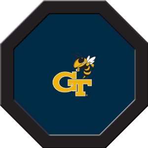 Georgia Tech Yellow Jackets Game Table Felt   43 Round  