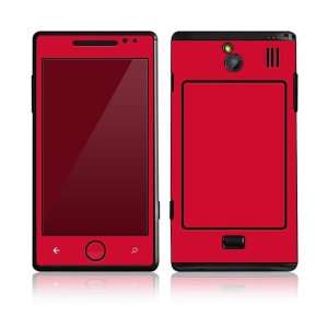 Samsung Omnia 7 Decal Skin Sticker     Simply Red