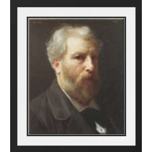 Bouguereau, William Adolphe 28x34 Framed and Double Matted Self 