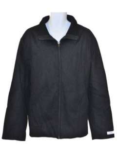  Calvin Klein Mens Wool Coat Zipper Jacket XXL Clothing