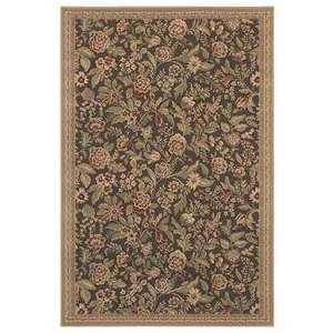  Shaw Woven Expressions Gold English Floral Chocolate 11700 
