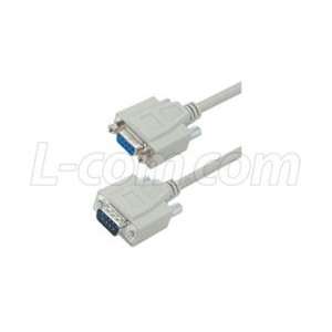  Deluxe Null Modem Standard Cable, DB9 Male / Female, 5 ft 