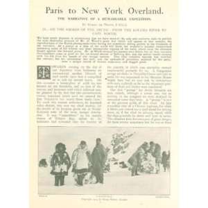  1903 Harry De Windt Paris to New York Overland Part IV 