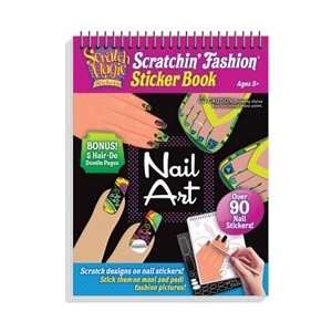 Melissa & Doug Scratchin Fashion Activity Book Nail Art; 2 Items 