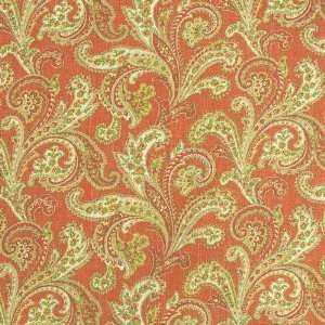  54 Wide Andres Poppy Fabric By The Yard Arts, Crafts 
