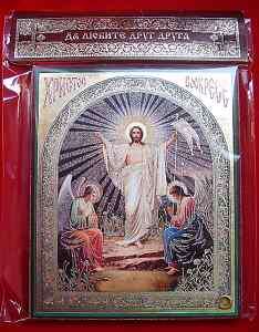 Orthodox Icon of Resurrection of Jesus Christ, EASTER  