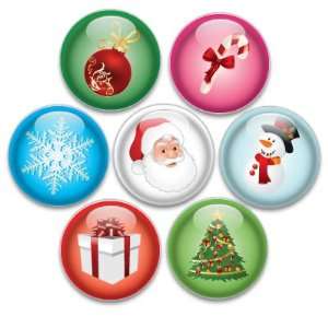  Decorative Push Pins or Magnets 7 Small Christmas Kitchen 