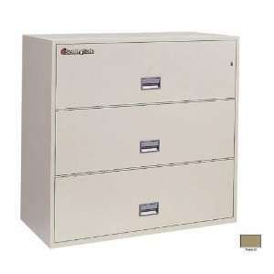   3L4300 S 43 in. 3 Drawer Insulated Lateral File   Sand