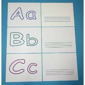  Writing Paper   Raised Line Cut, Draw and Create Alphabet 