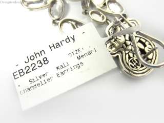 Brand New $495 JOHN HARDY Sterling Silver .925 KALI MENARI CHANDELIER 