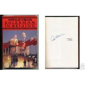  Arthur Miller Salesman In Beijing Signed Autograph Book 