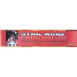 Movie Theatre Promo Marquee Official Title Sign   STAR WARS EPISODE 