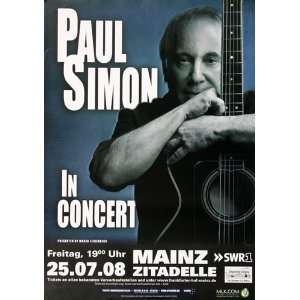  Paul Simon   The Essential 2008   CONCERT   POSTER from 