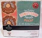 Keurig K Cups, Coffee People DECAF Donut Shop Coffee, 18ct
