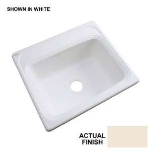 Dekor Single Basin Acrylic Topmount Kitchen Sink 38407 