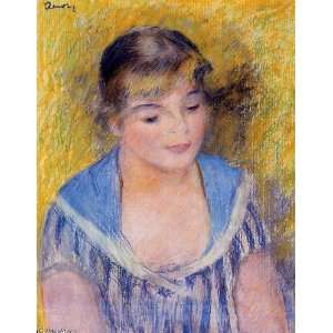   Pierre Auguste Renoir   24 x 32 inches   Bust of a 