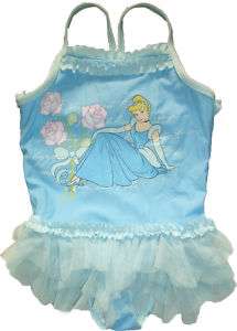 NEW Disney PRINCESS Cinderella Tutu Swimsuit Defect  