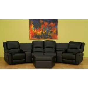 Baxton Home Theater Seating Curved Row by Wholesale Interiors  